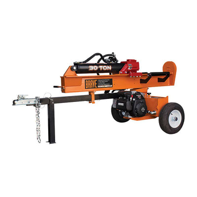 Brave 30-Ton Log Splitter, Honda GC190 Engine, Tow-Behind - VH1730GC