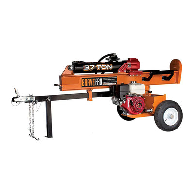 Brave 37-Ton Log Splitter, Honda GX270 Engine, Tow-Behind – VH1737GX