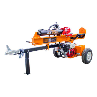 Brave 24-Ton Log Splitter, Honda GX Engine, Tow-Behind - VH1724GX