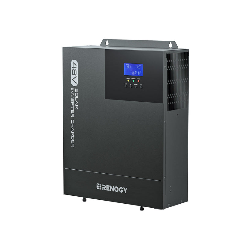 Renogy 48V 3500W Pure Sine Wave Solar Inverter Charger – RIV4835CSH1S-US