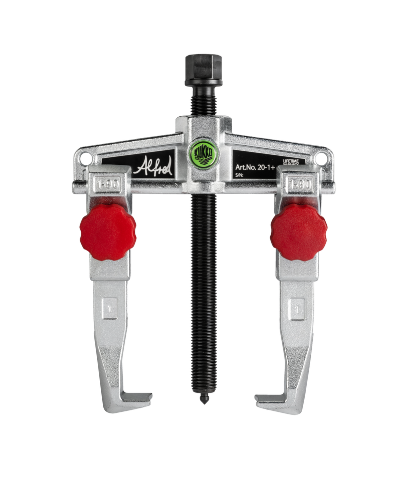 Kukko 2-Jaw Universal Puller with Quick-Adjust Jaws – 20-1+