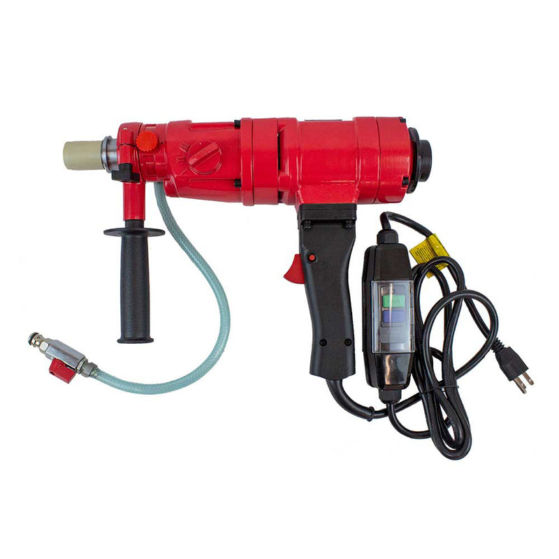 Virginia Abrasives - 3-Speed Core Drill with Case, 110V, 2500W - 433-20000