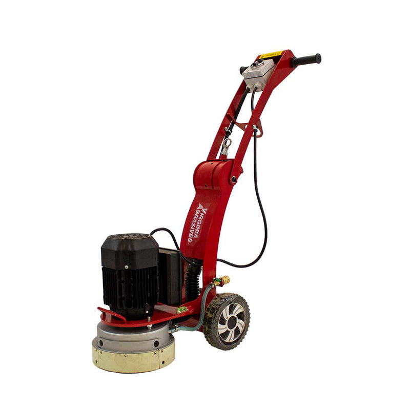 Virginia Abrasives - 10-In Electric Floor Grinder, 1.5 HP, 1730 RPM, 50-ft Cord - 433-50000