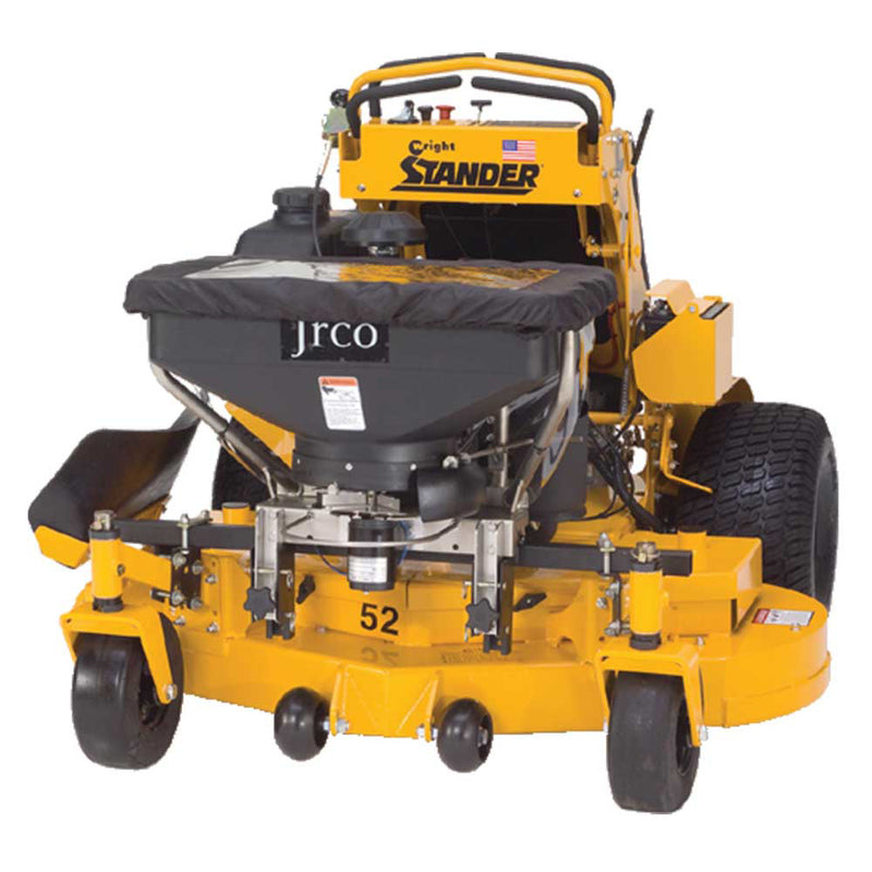 JRCO Broadcast Spreader, Cable Control for Walk-Behind & Stand-On Mowers, 2.2 Cu ft / 120 lb - 504.JRC