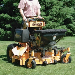 JRCO Broadcast Spreader, Cable Control for Walk-Behind & Stand-On Mowers, 2.2 Cu ft / 120 lb - 504.JRC