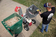 Dosko 4-Inch Brush Chipper with Honda GX390 Engine – 13-21T-13H