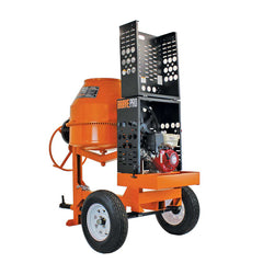 Brave 9 cu ft Steel Drum Concrete Mixer with Honda GX270 – BRPCM109H