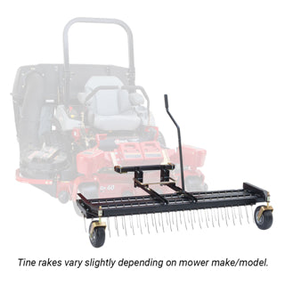 JRCO 60-In Tine Rake Dethatcher – Heavy-Duty Wheels | ISX Model – H473/60ISX.JRC