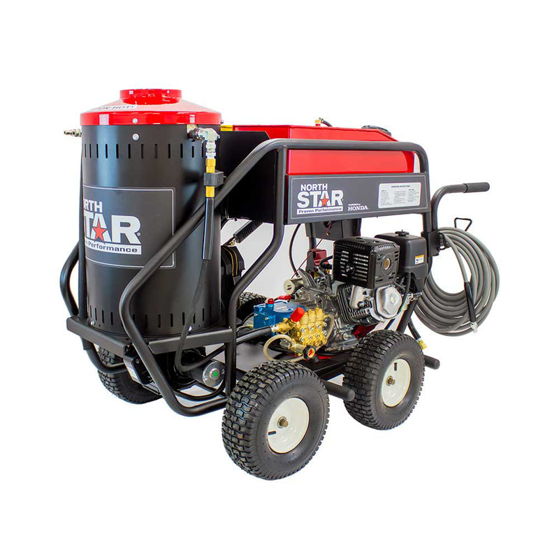 NorthStar Gas Wet Steam & Hot Water Pressure Washer 3000 PSI 4.0 GPM Honda GX390 - 157310