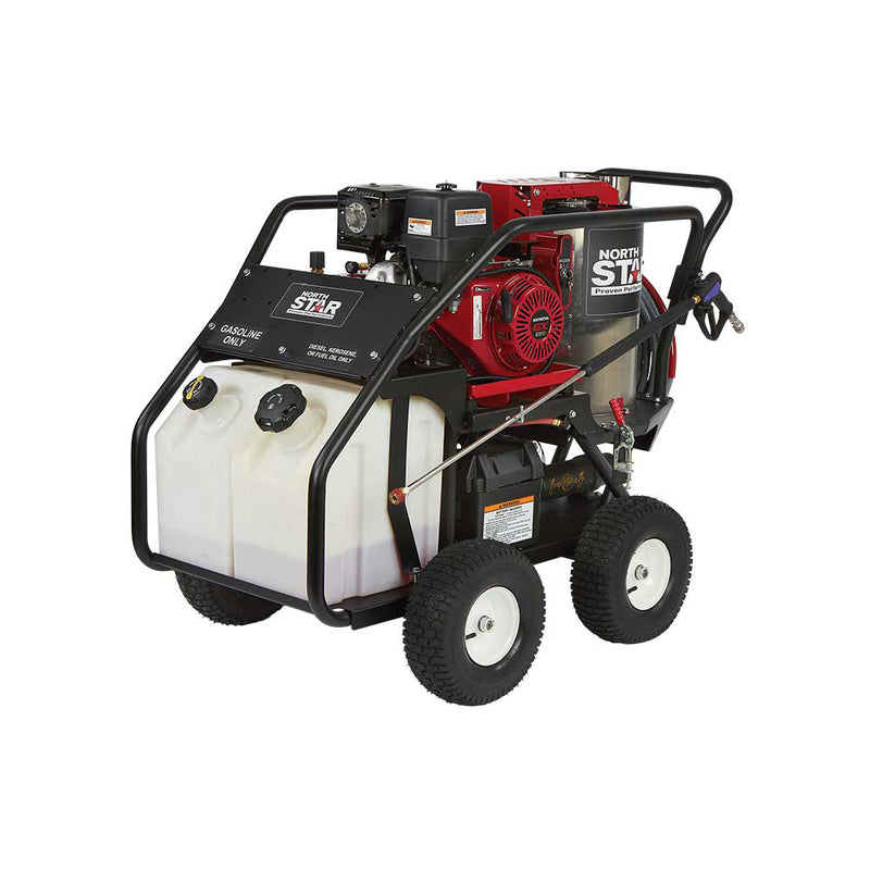 NorthStar Gas Hot Water Pressure Washer 3,500 PSI 3.5 GPM Honda GX390 – 157117