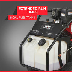 NorthStar Gas Hot Water Pressure Washer 3,500 PSI 3.5 GPM Honda GX390 – 157117