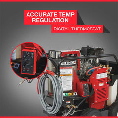 NorthStar Gas Hot Water Pressure Washer 3,500 PSI 3.5 GPM Honda GX390 – 157117