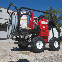 NorthStar Gas Hot Water Pressure Washer 3,500 PSI 3.5 GPM Honda GX390 – 157117