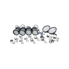 Tiger Lights Complete John Deere Sprayer LED Light Kit — 8 LED Work Lights, Mount Brackets, 36,000 Lumens — TL4030KIT