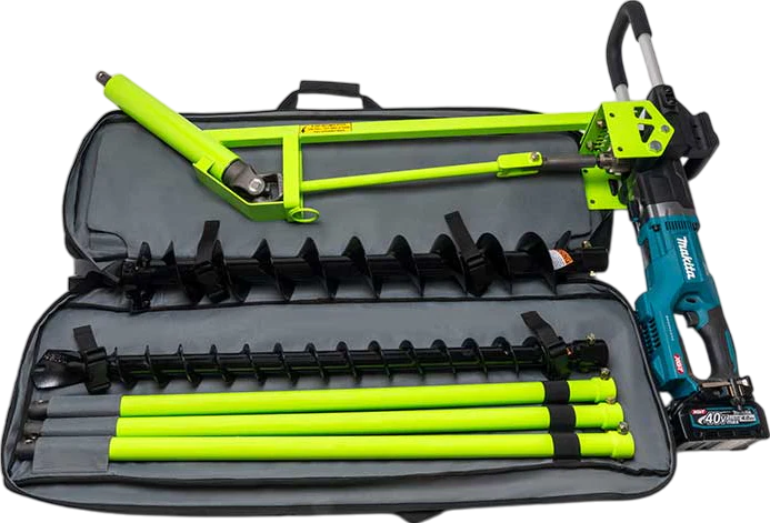MiniTrencher SiBore Drill – Electric 40V MAX Boring Auger with Makita Power - SB216E.MIN