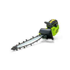 MiniTrencher GeoRipper Handheld Trencher, 27" Trenching Depth, 2-Stroke Landscaping Tool – GR727
