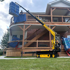 Movex Stair Climbing Crane (TT-270), 30-In. Wide, Up to 2,090-Lb. Lifting Capacity - MVX-SCMCC-00