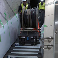 Movex TT-66 Tracked Stair Carrier, 30-In Wide, 1,800-Lb Stair Capacity, Remote-Controlled – MVX-TTR66-K-00