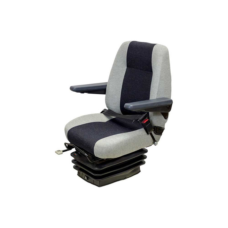 Uni Pro 151 Air Suspension Seat 12V – Multi-Gray Fabric – 8430