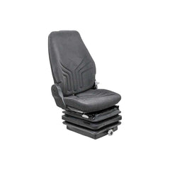 Uni Pro 722 Mechanical Suspension Seat Black/Gray Fabric Heavy-Duty Equipment – 8687