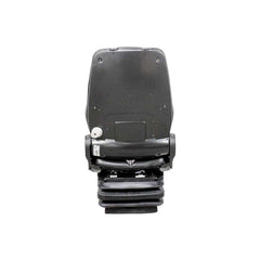 Uni Pro 722 Mechanical Suspension Seat Black Vinyl Heavy-Duty Equipment - 8010
