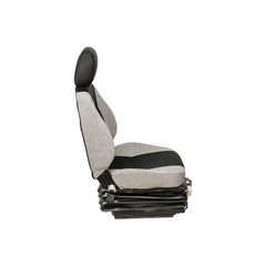 Uni Pro 500 Mechanical Suspension Seat Multi-Gray Fabric Heavy-Duty Equipment - 8395