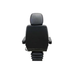 Uni Pro 152 Air Suspension Seat 12V – Black Vinyl w/ Headrest – 8437