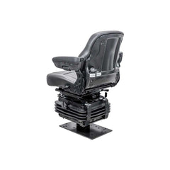 Uni Pro 535 Mechanical Suspension Seat Kit, Black Vinyl, 3.1″ Stroke, Swivel – 7814