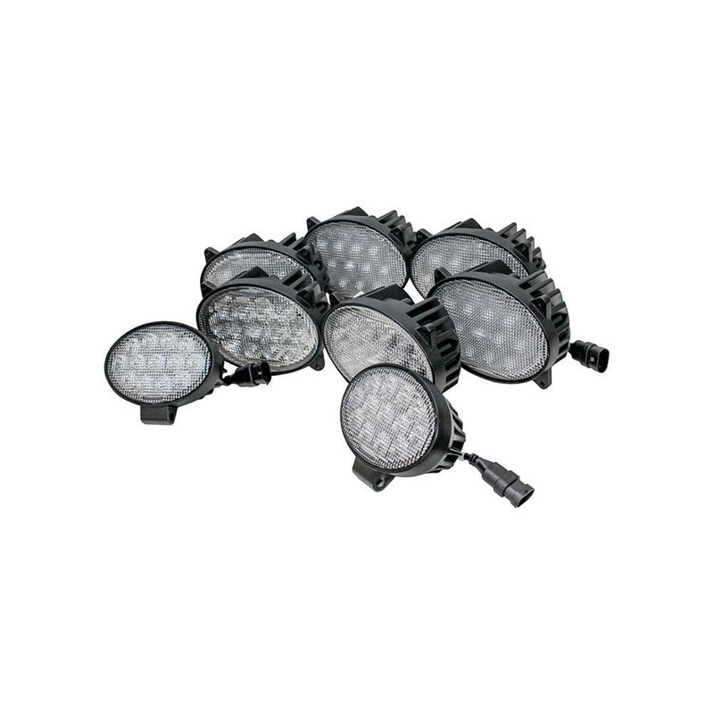 Tiger Lights Complete LED Cab Light Kit for Case IH 5088–9230 Combines, 41,000 Lumens, Plug-and-Play — 2820
