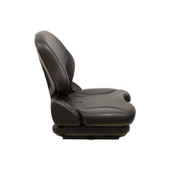 Uni Pro KM 136 Mechanical Suspension Seat 12V – Black Vinyl – 7882
