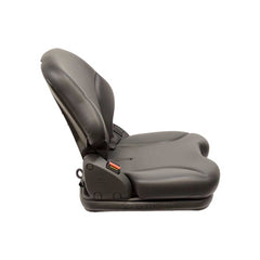 Uni Pro 136 Air Suspension Seat 12V – Black Vinyl w/ Seat Belt – 7916