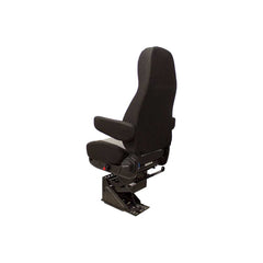 Uni Pro 1115 Semi Truck Seat – Air Suspension, Black/Gray Fabric – 8206