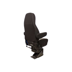 Uni Pro 1115 Semi Truck Seat – Air Suspension, Black/Gray Fabric – 8206