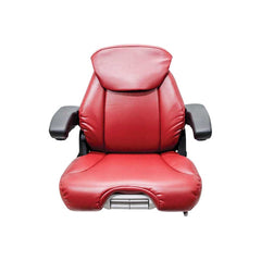 Uni Pro 741 Red Vinyl Seat Top with Operator Presence Switch – 8791