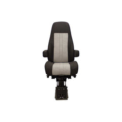 Uni Pro 1115 Semi Truck Seat – Air Suspension, Black/Gray Fabric – 8206