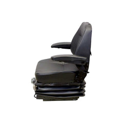 Uni Pro 502 Mechanical Suspension Seat Kit in Black Vinyl for Caterpillar & John Deere Equipment – 6862