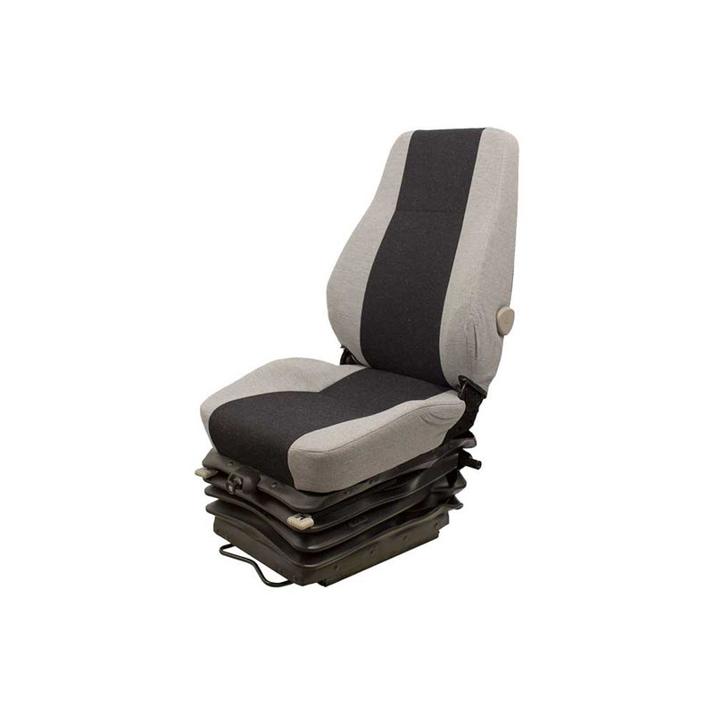 Uni Pro 1030 Air Suspension Seat – 24 V Compressor, Multi-Gray Fabric – 8061