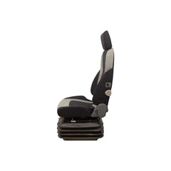 Uni Pro 1040 Air Suspension Seat – 24 V Compressor, Gray Fabric – 8064