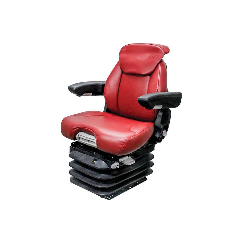 Uni Pro 1320 Air Suspension Seat – 24 V, Red Vinyl – 8584