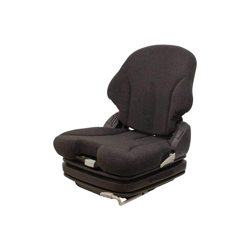 Uni Pro KM 136 Air Suspension Seat 12V, Black Fabric – 7776