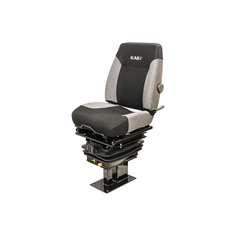 Uni Pro Caterpillar 416–450 Series Mechanical Suspension Seat Kit, Multi-Gray Fabric – 6882