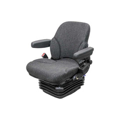 Uni Pro 424 Air Suspension Seat 12V – Charcoal Gray Fabric – 8748