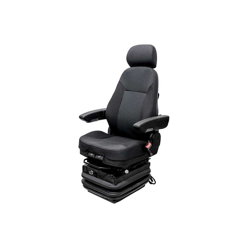 Uni Pro 603 Air Suspension Seat Kit, 12-V Compressor, Heavy-Duty Swivel, Adjustable Backrest – 8764