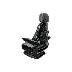 Uni Pro 602 Mechanical Suspension Seat Black Vinyl Heavy-Duty Equipment - 8767