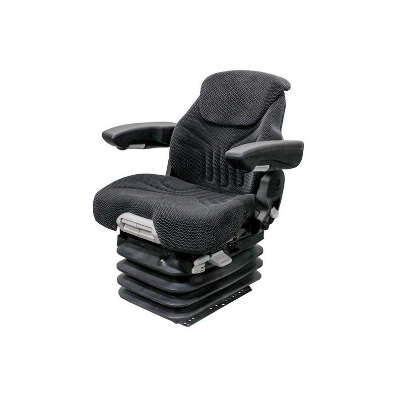 Uni Pro 1060 Air Suspension Seat Kit for Allis Chalmers 8000 Series – Black/Gray Fabric – 6720