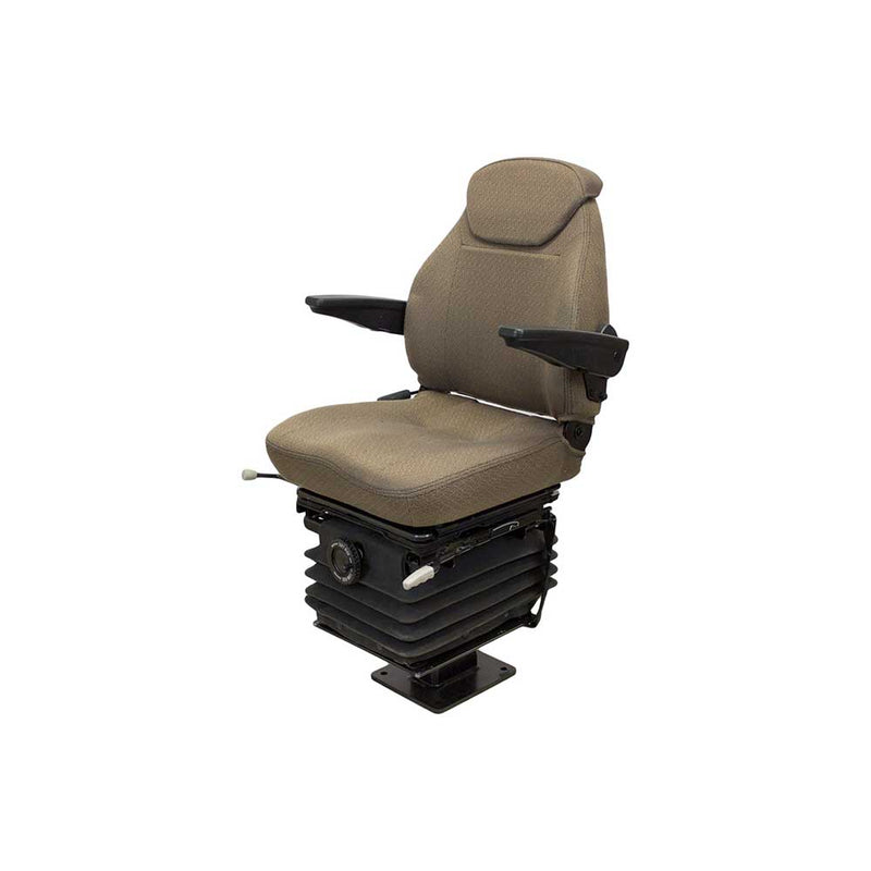 Uni Pro 111 Mechanical Suspension Seat Kit, Brown Cordura for John Deere 310 Backhoe Loaders – 6839