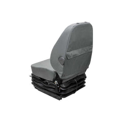 Uni Pro 1010 Air Suspension Seat – 24 V Compressor, Gray Fabric – 7919
