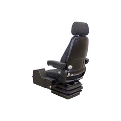 Uni Pro 1250 Mechanical Suspension Seat – With Pods, Black/Gray Fabric – 8254