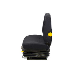 Uni Pro 411 Mechanical Suspension Seat 12V – Black Fabric – 8362