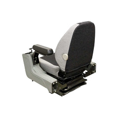 Uni Pro 525P Mechanical Suspension Seat with Pods Multi-Gray Fabric Heavy-Equipment - 8413